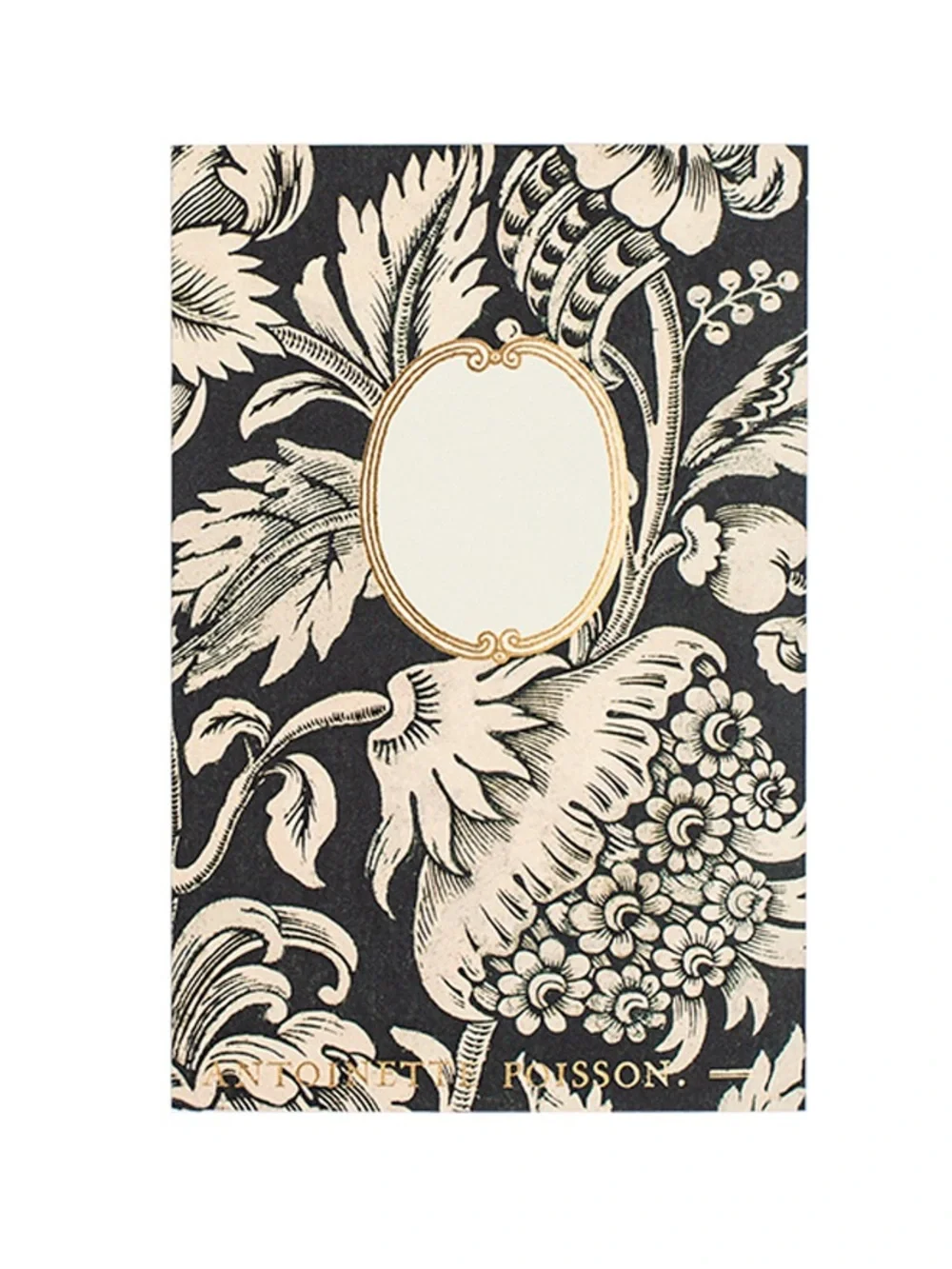 NWT Antoinette Poisson 59C Grands Pavots French Domino Paper Notebook France